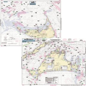 Captain Segull's Nautical Charts Martha's Vineyard & Nantucket Island, MA